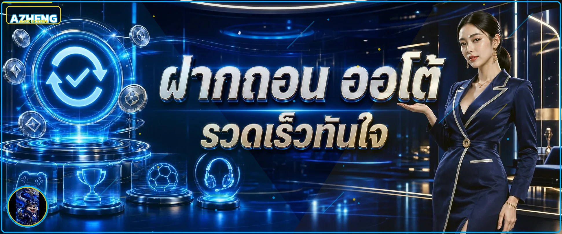 ระบบธุรกรรมอัตโนมัติของ AZHENG พร้อมแนวทางตรวจรายการ